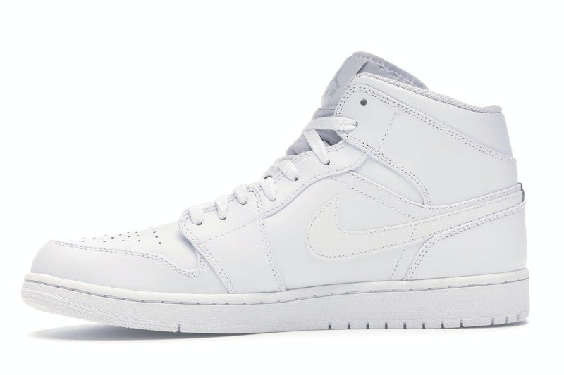 Jordan 1 Mid White/Pure Platinum