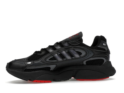 adidas Ozmillen Core Black Grey Better Scarlet