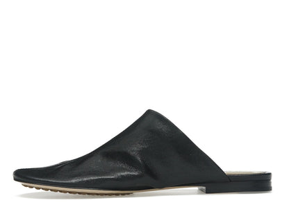 Bottega Veneta Leather Dot Sock Slippers Black (Women's)