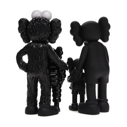 KAWS Family Vinyl Figures Black