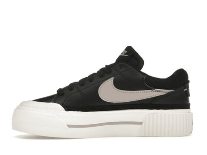 Nike Court Legacy Lift Black Sail Platinum Violet (Women's)