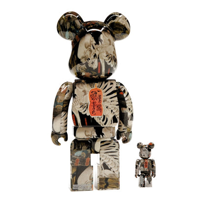 Bearbrick Utagawa Kuniyoshi (The Haunted Old Palace at Soma) 100% & 400% Set