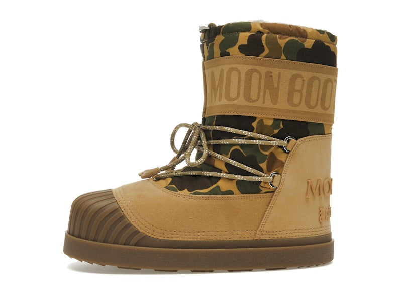Moncler Shedir Snow Boots Palm Angels Camo