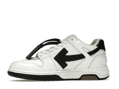 OFF-WHITE Out Of Office OOO 30 MM Low Tops Black White Blue