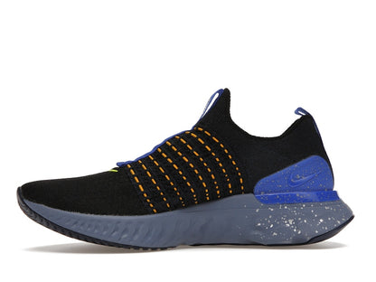 Nike React Phantom Run Flyknit 2 Black Hyper Royal
