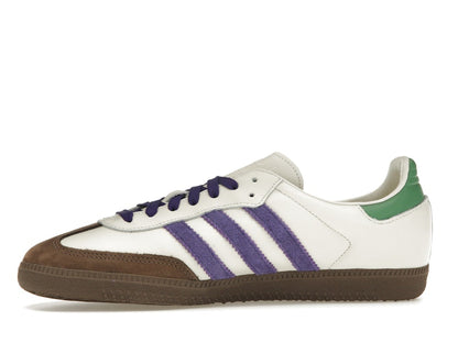 adidas Samba OG Off White Core Purple Green Brown (Women's)