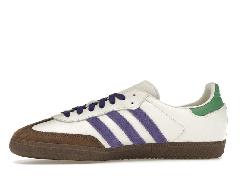 adidas Samba OG Off White Core Purple Green Brown (Women's)