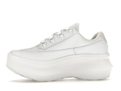 Salomon SR811 Leather Platform Comme des Garcons White