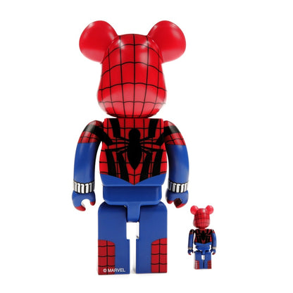 Bearbrick x Marvel Spider-Man (Ben Reilly) 100% & 400% Set