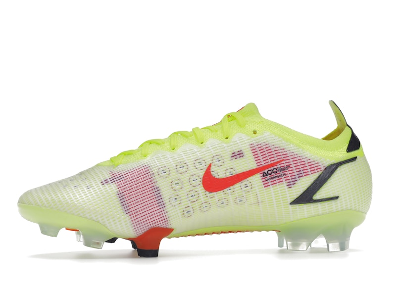 Nike Mercurial Vapor 14 Elite FG Volt Black Bright Crimson