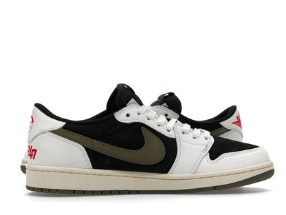 Jordan 1 Retro Low OG SP Travis Scott Olive (Friends and Family) (Women's)