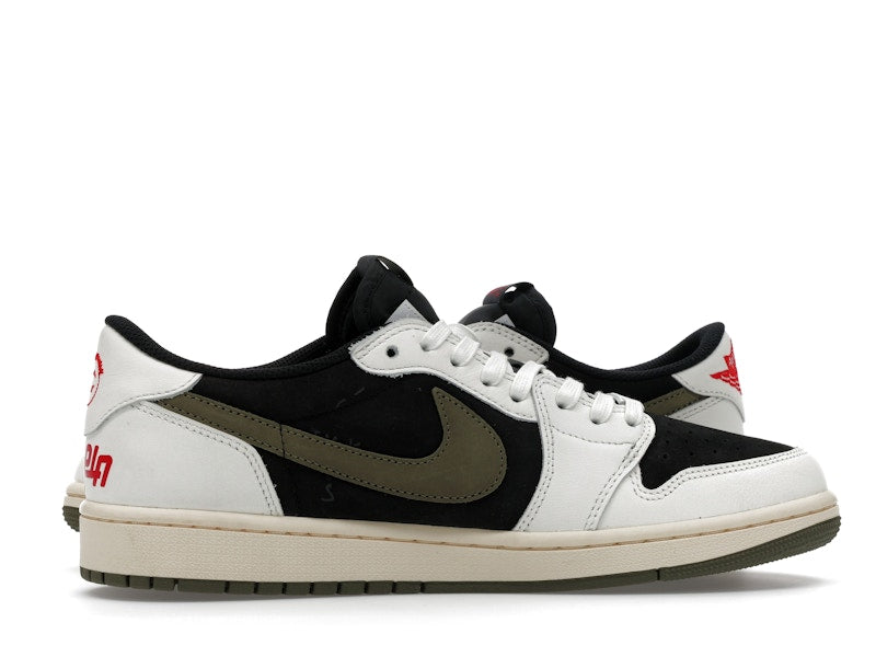 Jordan 1 Retro Low OG SP Travis Scott Olive (Friends and Family) (Women's)