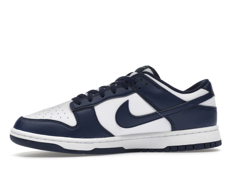 Nike Dunk Low White Midnight Navy