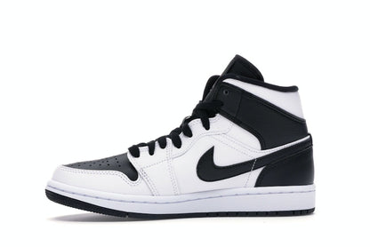 Jordan 1 Mid Reverse Black Toe (Women's)