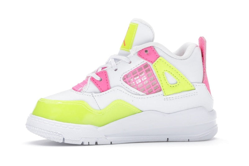 Jordan 4 Retro White Lemon Pink (TD)