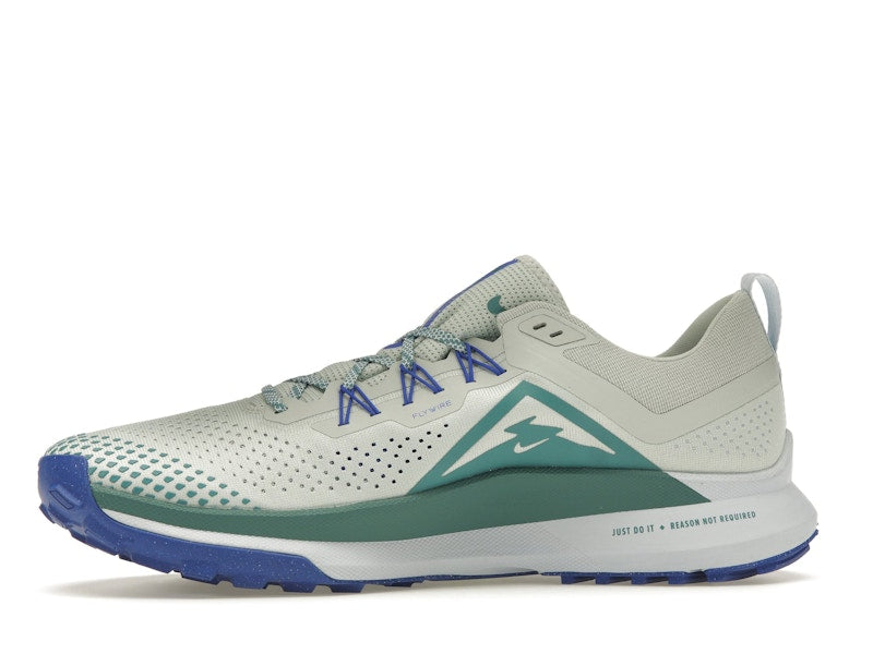Nike React Pegasus Trail 4 Light Silver Racer Blue Football Grey Mineral Teal