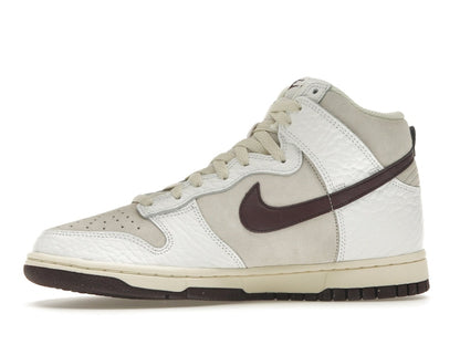 Nike Dunk High Light Orewood Brown Burgundy Crush (Women's)
