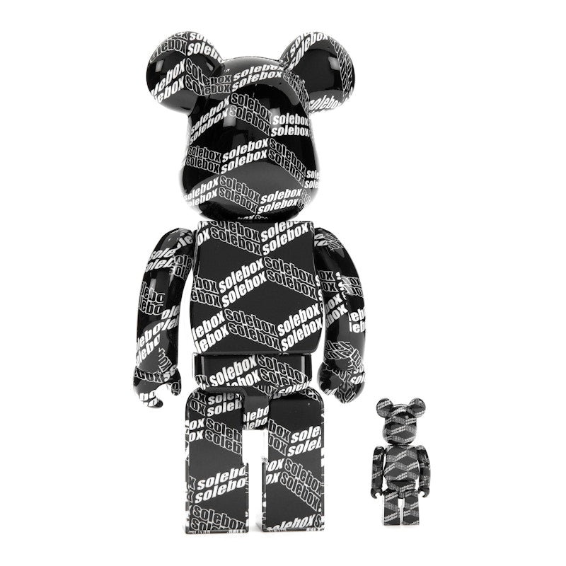 Bearbrick x Solebox Pattern 100% & 400% Set