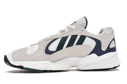 adidas Yung-1 White Noble Green Dark Blue