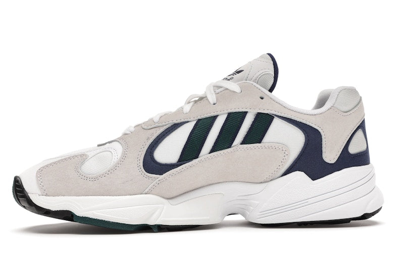 adidas Yung-1 White Noble Green Dark Blue