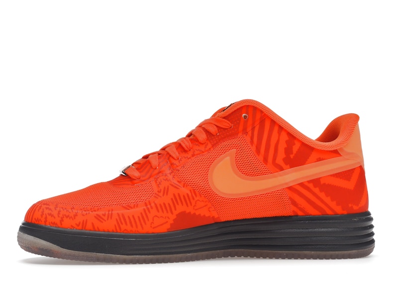 Nike Lunar Force 1 Fuse Bhm Sneaker Orange/Brown