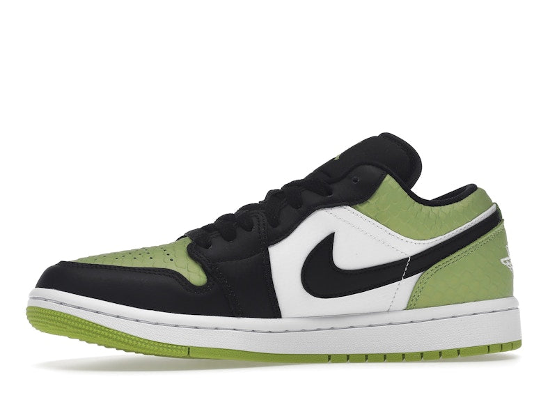 Jordan 1 Low Snakeskin Vivid Green (Women's)