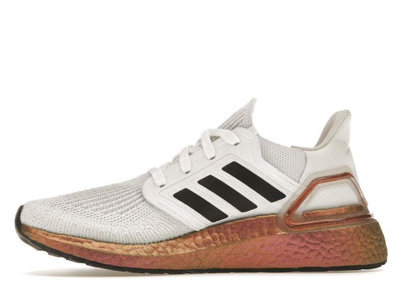 adidas Ultra Boost 20 White Signal Pink (Women's)