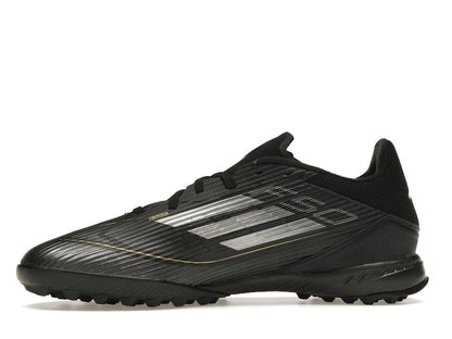 adidas F50 League Turf Core Black Iron Metallic Gold Metallic