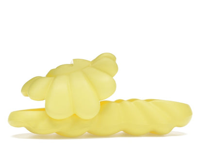 Takashi Murakami Ohana Full-Bloom Slide Blazing Yellow