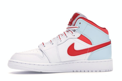 Jordan 1 Mid White Topaz Mist (GS)