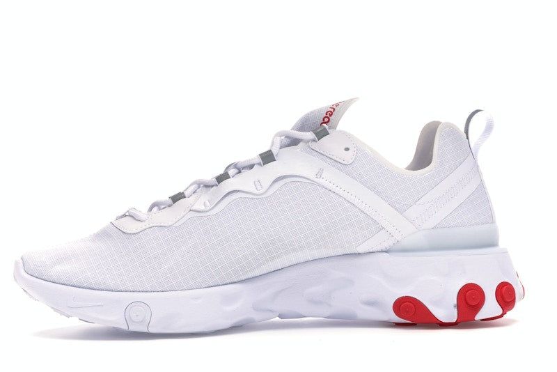 Nike React Element 55 White Red