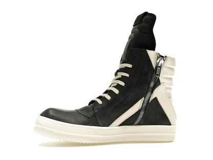 Rick Owens Lido Geobasket Black Milk