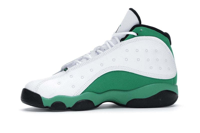 Jordan 13 Retro White Lucky Green (PS)
