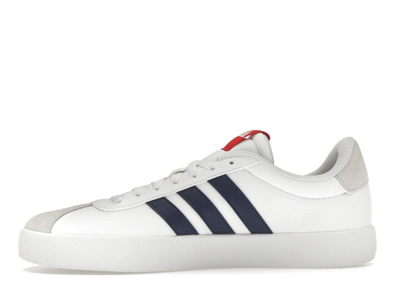 adidas Vl Court 3.0 Cloud White Dark Blue Better Scarlet