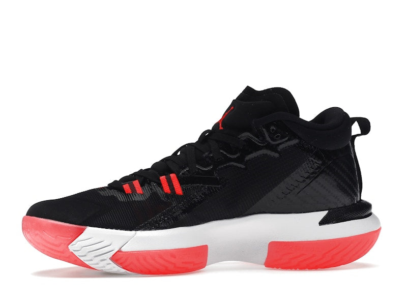 Jordan Zion 1 Black White Bright Crimson