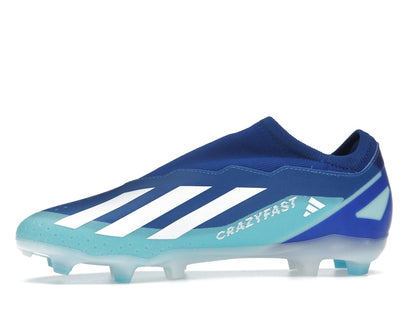 adidas Crazyfast.3 Laceless FG Bright Royal Cloud White Solar Red