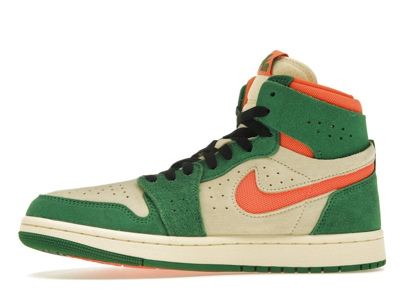 Jordan 1 High Zoom Air CMFT 2 Pine Green Orange Blaze (Women's)