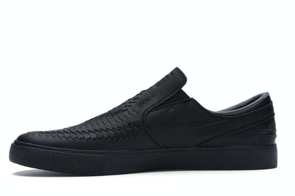 Nike SB Zoom Stefan Janoski Slip RM Crafted Woven Black