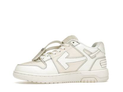 OFF-WHITE Out Of Office OOO Low Tops Cream White (Women's)