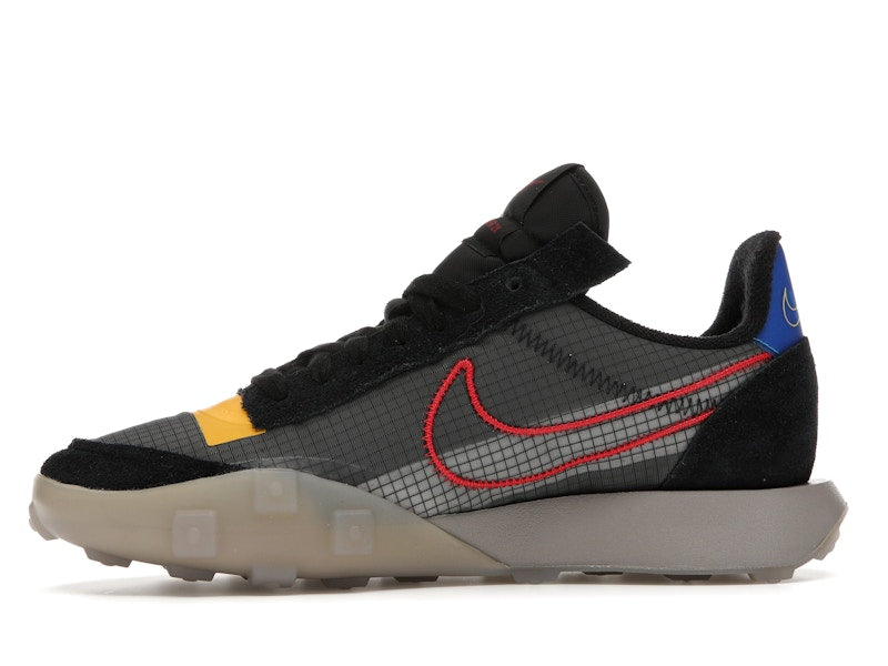 Nike Waffle Racer 2X Black Solar Flare University Red (Women's)