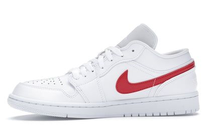 Jordan 1 Low White University Red (Women's)