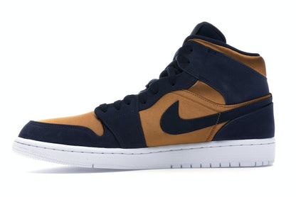 Jordan 1 Mid Obsidian Desert Ochre