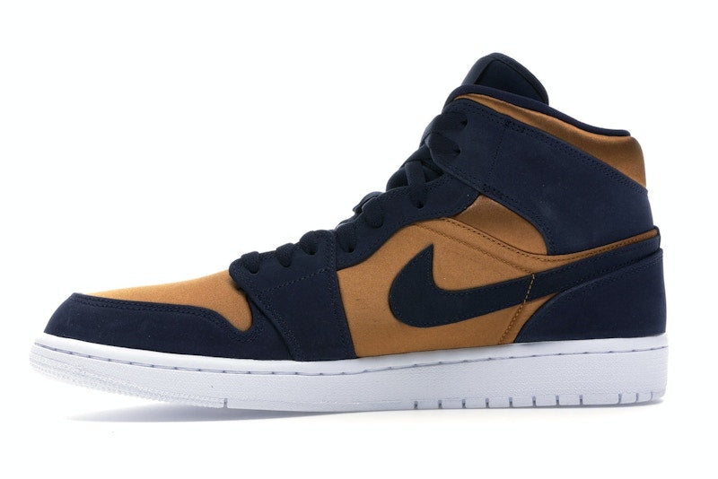 Jordan 1 Mid Obsidian Desert Ochre