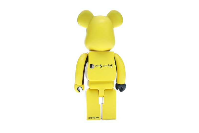 Bearbrick Andy Warhol Silk Screen Ver. 400% Multi
