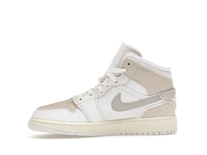 Jordan 1 Mid SE Craft Inside Out Tech Grey (GS)