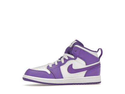 Jordan 1 Mid Purple Venom (PS)