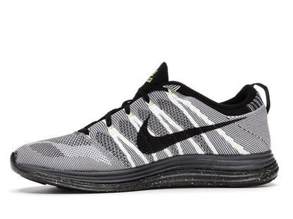 Nike Flyknit Lunar1+ White Black Volt
