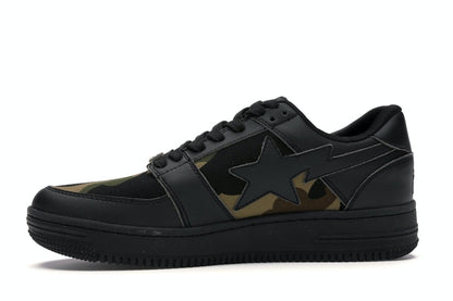 Bape 1st Camo Bape Sta Low Black