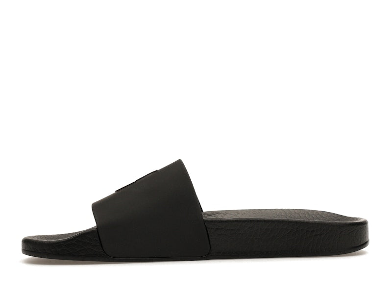 Polo Ralph Lauren Signature Pony Slide Black Red