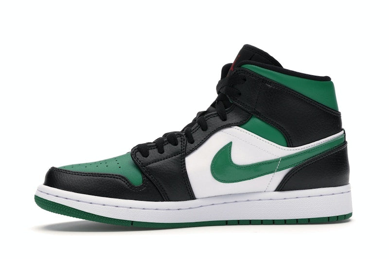 Jordan 1 Mid Green Toe